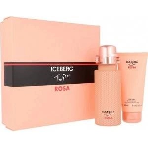 Iceberg SET ICEBERG Twice Rosa EDT spray 125ml + BODY LOTION 100ml