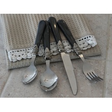 Chic Antique Súprava príboru Silver deco 16 ks