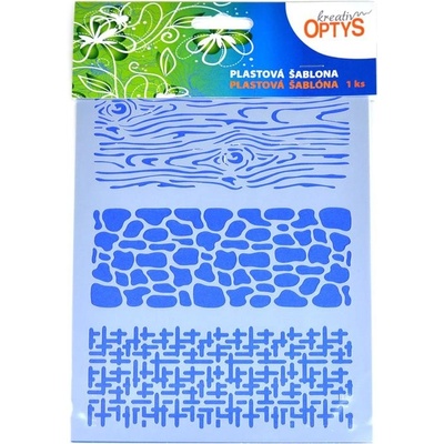 Optys Šablona Textury 2, 15 X 20 cm – Zboží Dáma