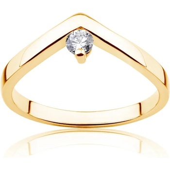 Image 1 of SAVICKI Годежен пръстен Minimalism: злато, диамант