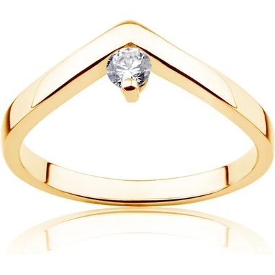 SAVICKI Годежен пръстен Minimalism: злато, диамант