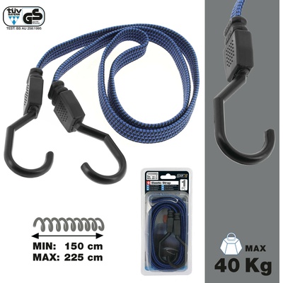Pružný upínač STRONG 150 cm 1ks