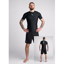 Rashguard funkčné tričko IpponGear UBMA krátke rukávy Black čierne