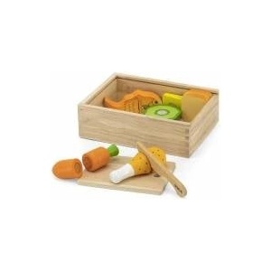 Vigan VIGA Lunch Cutting Set with Velcro Food