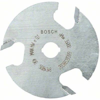 BOSCH Kotoucové drážkovací frézy 8 mm, D1 50,8 mm, L 3 mm, G 8 mm