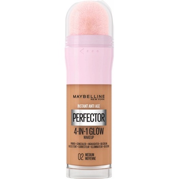 Maybelline New York Instant Perfector 4-in-1 Glow 02 Medium rozjasňujúci make-up 20 ml