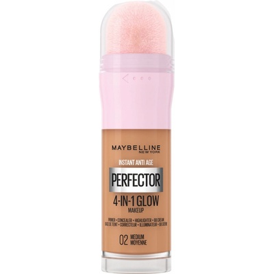 Maybelline New York Instant Perfector 4-in-1 Glow 02 Medium rozjasňujúci make-up 20 ml