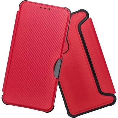 Gigapack Samsung A52s 5G / A52 5G / A52 4G GIGAPACK Калъф с кожен ефект FLIP, карбонов модел, PIROS GP-160470 (GP-160470)