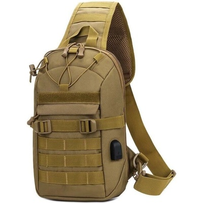 DRAGOWA Tactical Раница DRAGOWA TACTICAL Oscar с една каишка, каки (DRG061.Khaki)