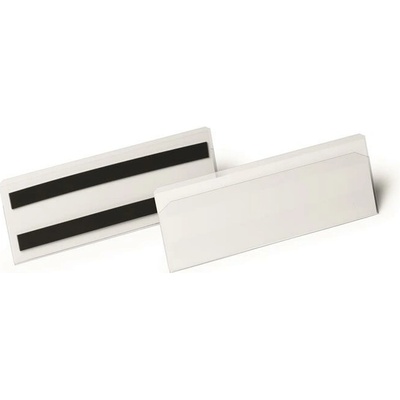 Logistické vrecko, magnetické, 1/2 A5, hotizontálne, DURABLE "HARD COVER", priehľadné