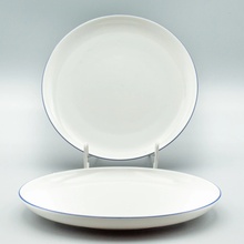 Thun TOM modrá linka Porcelánový Talíř dezertní 19 cm
