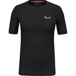 Salewa Мъжко мериносово термобельо Salewa Cristallo Warm AMR Tee Merino base layer - Black Out II - размер 48 (015-1345-0612)