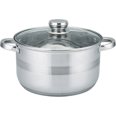 Voltz Тенджера Oliver Voltz OV51210M22, 22 см, 5.1 литра, Капак, Индукция, Инокс - Код G9098 (G9098-3800235308028)