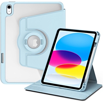 Vsetkonamobil 106926 CRYSTAL FLEXI 2v1 Zaklápacie puzdro pre Apple iPad 2025 / iPad 2022 svetlomodré