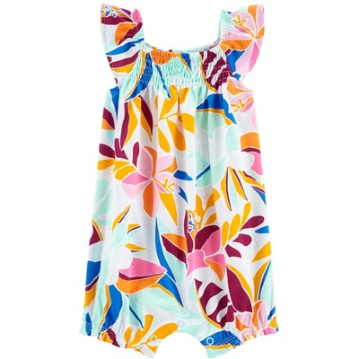 CARTER'S Overal letní Multi Floral holka