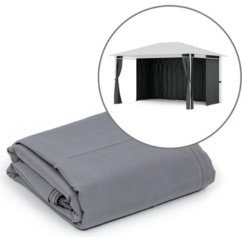 Blumfeldt Mondo 3x4 boční stěny Šedá