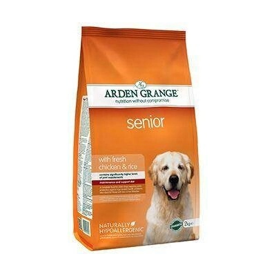Arden Grange Dog Senior s čerstvým kuracím mäsom a ryžou 2 kg
