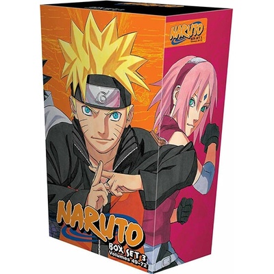 Viz Media Naruto Box Set 3: Volumes 49-72 with Premium