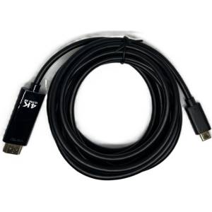  USB-C към HDMI кабел Alien, 5м (CABLE TYPE-C TO HDMI /5M)