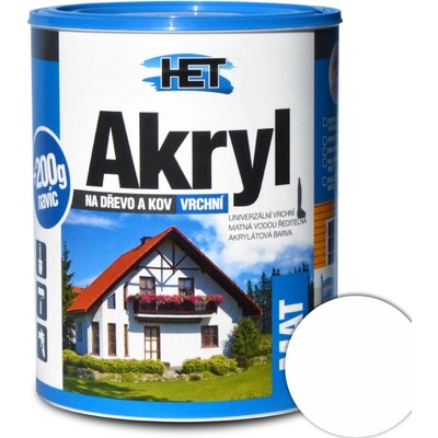 Het Akryl mat 0,7 kg Biela