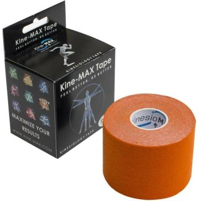 KineMAX Classic kinesiologická tejpovací páska oranžová 5 cm x 5 m