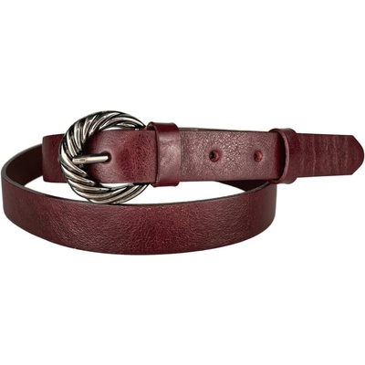 Penny Belts kožený opasek 2505-95 bordo