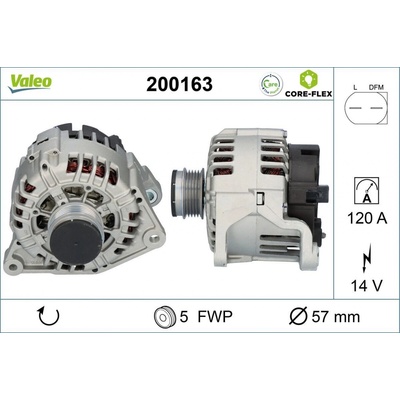 Generátor VALEO 200163