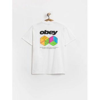 Obey Dice white