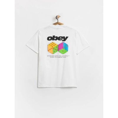Obey Dice white