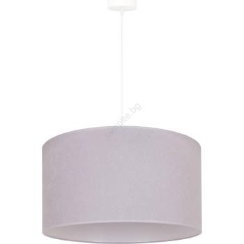 Duolla - Пендел BRISTOL 1xE27/40W/230V Ø 45 см сив (DU80603)