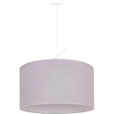 Duolla - Пендел BRISTOL 1xE27/40W/230V Ø 45 см сив (DU80603)