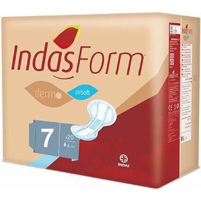 IndasForm 7 M plienky vkladacie anatomické 1x20 ks