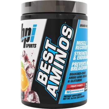 BPI Sports Best Aminos | with Omega-6, CLA & Glutamine [250 грама] Плодов Пунш