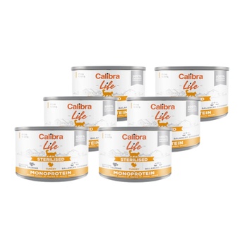 Calibra Cat Life Sterilised Турция 6x200г