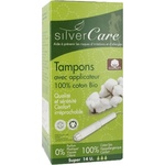 Silver Care Органични тампони с апликатор Silver Care - Super, 14 броя