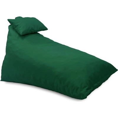 Pufrelax Пуф шезлонг и декортаивна възглавница Kudos, за открито, Зелен