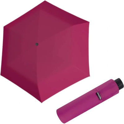 DOPPLER Fiber Havanna Uni Fancy pink - dámský skládací deštník růžová 72231632702