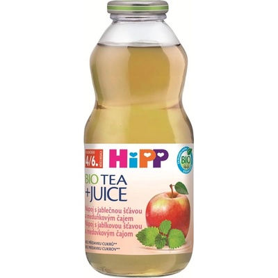 HiPP BIO Šťáva jablečná s meduňkovým čajem 500 ml – Zboží Dáma