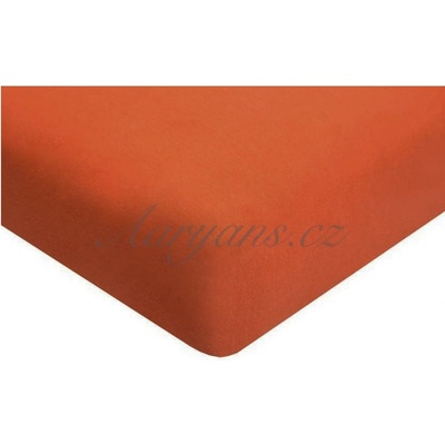 Aaryans prostěradlo jersey cihlové 60x120