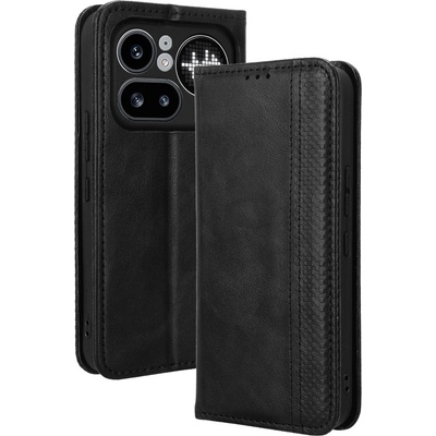 Nothing Ретро Кожен Калъф Портфейл за Nothing Phone (4a) Pro - Магнитен, Стойка, Слотове, 4 цвята