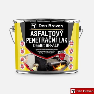 DEN BRAVEN Asfaltový penetrační lak BR-ALP 9kg DenBit – Zboží Mobilmania