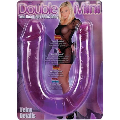 Seven Creations Double Mini Dong 30cm Violet