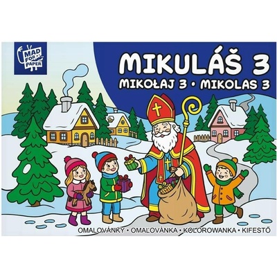 MFP Omalovánky Mikuláš 3