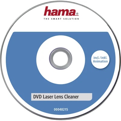 Hama почистващ диск "Deluxe" DVD Laser Lens Cleaner (HAMA-116200)