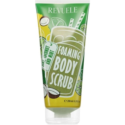 Revuele Foaming Body Scrub Lime, Coconut and Mint telový peeling 200 ml