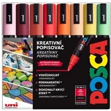 Posca PC-5M Letný mix teplých tónov 8 ks