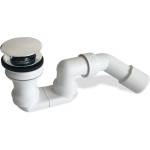 Villeroy & Boch - Комплект за отводняване на вана с Push-Open механизъм, хром U90952061 (U90952061)