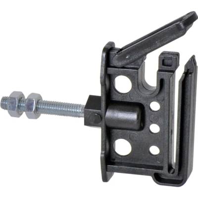 Izolátor k elektrickému ohradníku plochý pro pásku do 40 mm a lanko do 6 mm, metrický závit M6 - 25 ks