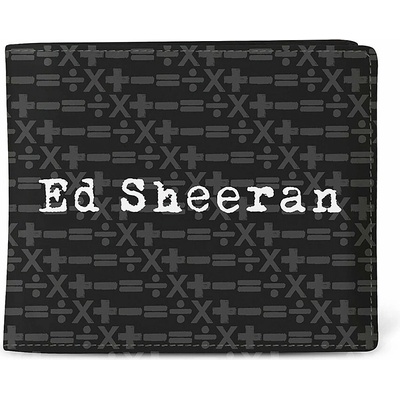 Ed Sheeran peněženka PU Symbols Pattern Black