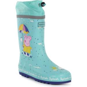 Regatta Детски гумени ботуши Regatta Unisex Kids' Splash Wellies - Blu Rain
